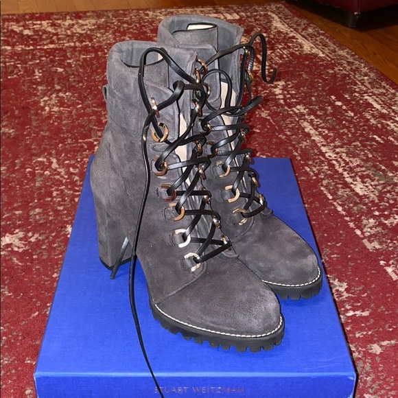 Stuart Weitzman Platform booties size 8.5 - Picture 1 of 5